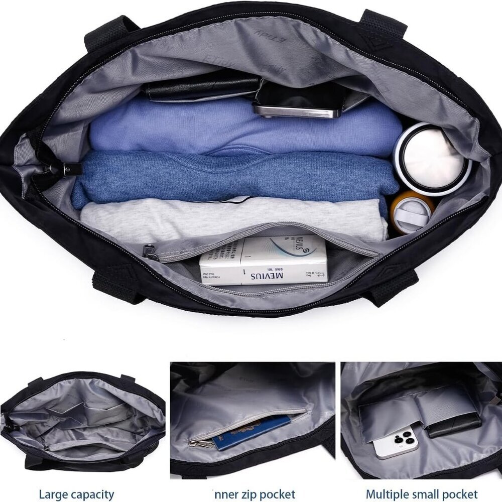 Yellow Pineapple Large Capacity Foldable Waterpro… - image 3